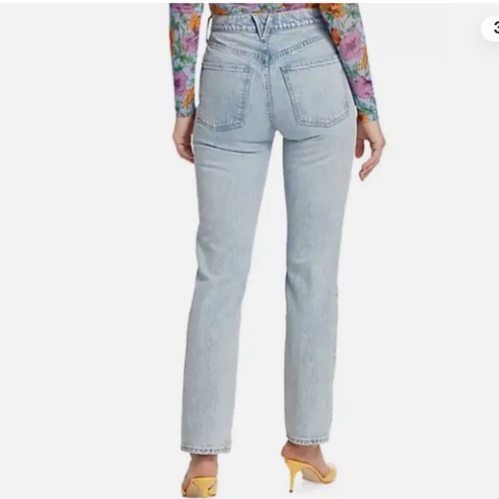 NWT Veronica Beard Alenah High Waist Slim Straight Leg Jeans 24 - Picture 2 of 9